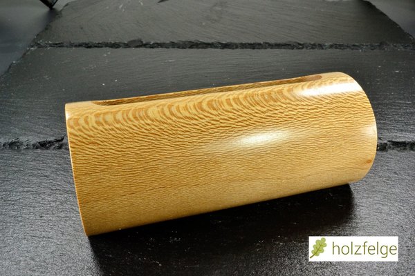 Holz-Visitenkartenständer, Platanenholz, ca. Ø 53 mm x 120 mm